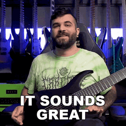It Sounds Good Electric Guitar GIF