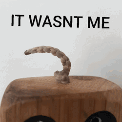 It Wasnt Me Woody Robot GIF