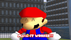 It Worked Happy Mario GIF