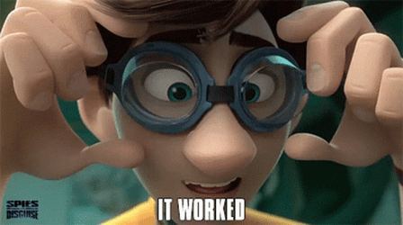 It Worked Walter Beckett GIF