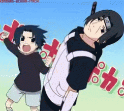 Itachi And Sasuke Angry Flailing Hands