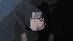 Itachi And Sasuke Faces Sharingan  GIF