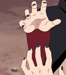 Itachi Naruto Hand Signs Blowing Fire GIF