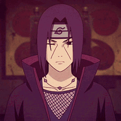 Itachi Sharingan Clap To Jutsu GIF