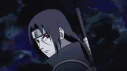 Itachi Sharingan Mangekyo Spinning Furious Mission GIF