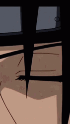 Itachi Sharingan Transformation Evolution Vertical GIF