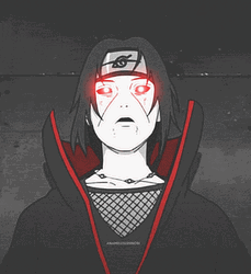 Itachi Uchiha Changing Into Crows GIF