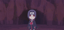 Itachi Uchiha Chibi Animation GIF