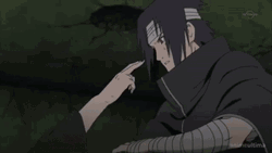 Itachi Uchiha Genjutsu Against Sasuke GIF