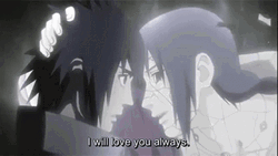 Itachi Uchiha Love You Always GIF