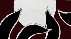 Itachi Uchiha Silhouette On Pole GIF