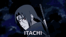 Itachi Uchiha Zoomed Sharingan