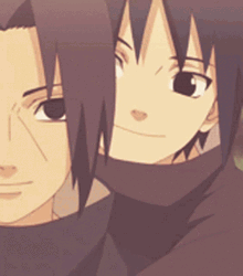 Itachi Vs Sasuke Brothers GIF