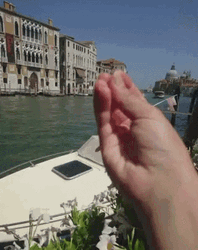 Italian Hand In A Scenery GIF