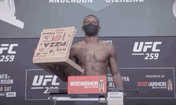 Italian Hand While Holding Pizza GIF