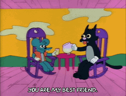 Itch And Scratchy Friendship Day GIF