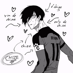 Itoshi Rin Blue Lock Manga GIF