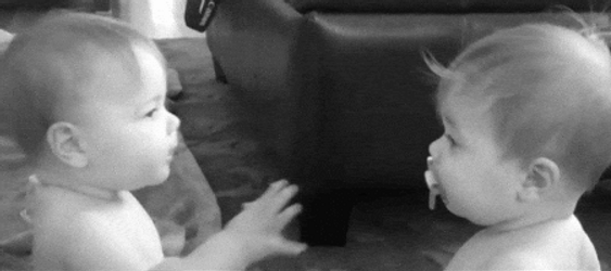 Its A Man Baby Fight GIF