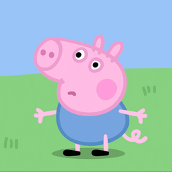 Its A Man Baby Peppa Pig GIF