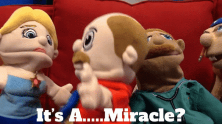 Its A Miracle Super Mario Logan Puppets GIF