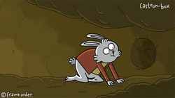 Its A Rabbit Hole GIF