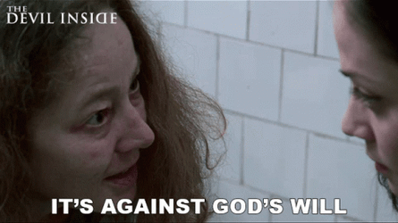 Its Against Gods Plan Will GIF