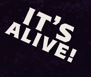 Its Alive Flashing Digital Art GIF
