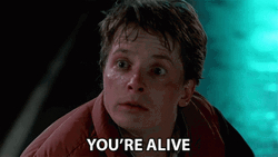 Its Alive Michael Fox Back To The Future GIF