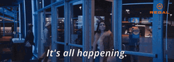 Its All Happening Fur Coat Woman GIF