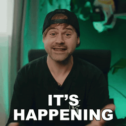 Its All Happening Man With Cap GIF