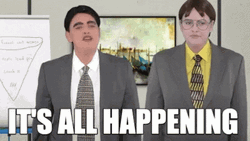 Its All Happening Men In Suit GIF