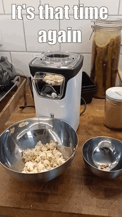 Its Corn Popcorn Machine Popping GIF