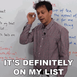 Its Definitely On My List Agenda  GIF