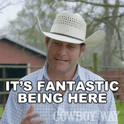 Its Fantastic Being Here Booger Brown GIF