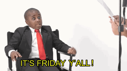 Its Friday Yall Excited Boy GIF