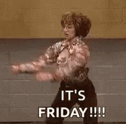 Its Funny Happy Friday Dance GIF