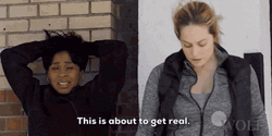 Its Going Down Worried Friends GIF