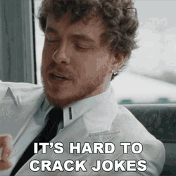 Its Hard To Crack Jokes Jack Harlow GIF