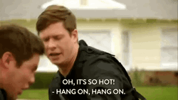 Its Hot Anders Holm Workaholics  GIF