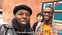 Its Hot Beard Black Guy GIF