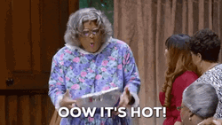 Its Hot Madea Simmons Tyler Perry GIF