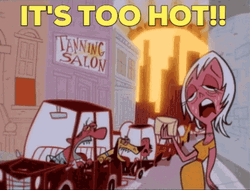 Its Hot The Powerpuff Girls Heat Wave GIF