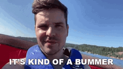 Its Kind Of A Bummer  GIF