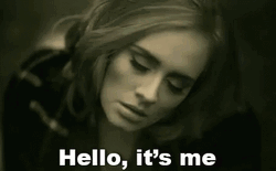 Its Me Adele Hello From The Other Side GIF