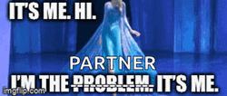 Its Me Hi Im The Partner GIF