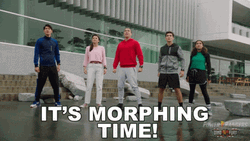 Its Morphin Time Power Ranger  GIF