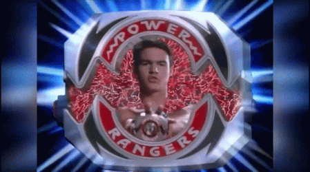 Its Morphin Time Red Power Ranger  GIF