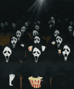 Its Movie Time Scream GIF