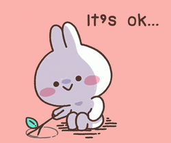 Its Okay Sad Rabbit GIF