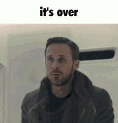 Its Over Man Washing Face GIF